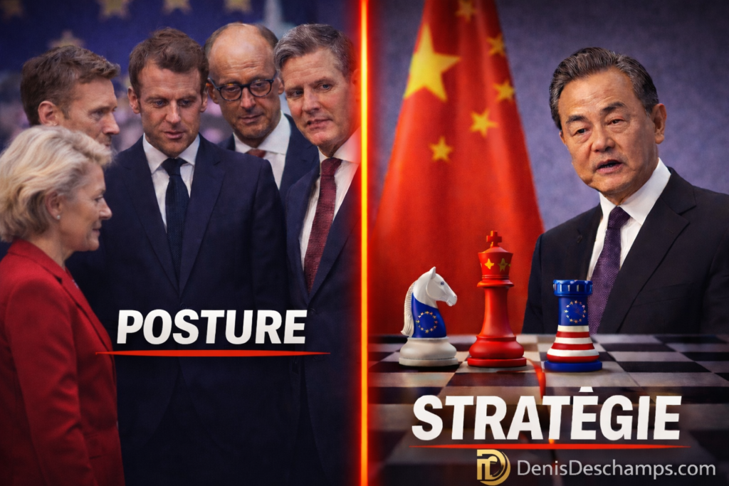 Cette année, pendant que les Européens s’essayaient à la mobilisation et à l’unité en bombant le torse face aux États-Unis de Trump, la position chinoise, une nouvelle fois, fera date comme un signal fort… alors que tout le monde regardait ailleurs.
