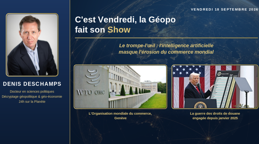 La première de ces données est une vitesse. La seconde est un avertissement du chef économiste de l'organisation, selon lequel la résilience apparente des échanges mondiaux pourrait n'être qu'un effet d'optique produit par un cycle d'investissement dont nul ne sait combien de temps il durera.