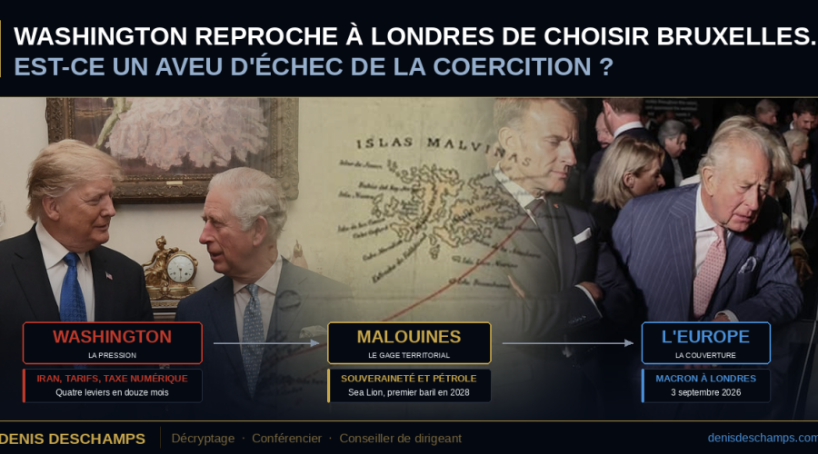 Interrogé sur l'état des relations commerciales bilatérales, le représentant américain au Commerce a livré un échange dont la crudité vaut démonstration. Il rapporte ses propres conversations avec les responsables britanniques : « Eh, vous êtes libres de l'UE. Pourquoi ne pas libéraliser un peu, accepter des biens conformes aux normes américaines, accepter des produits agricoles conformes aux normes américaines ? »