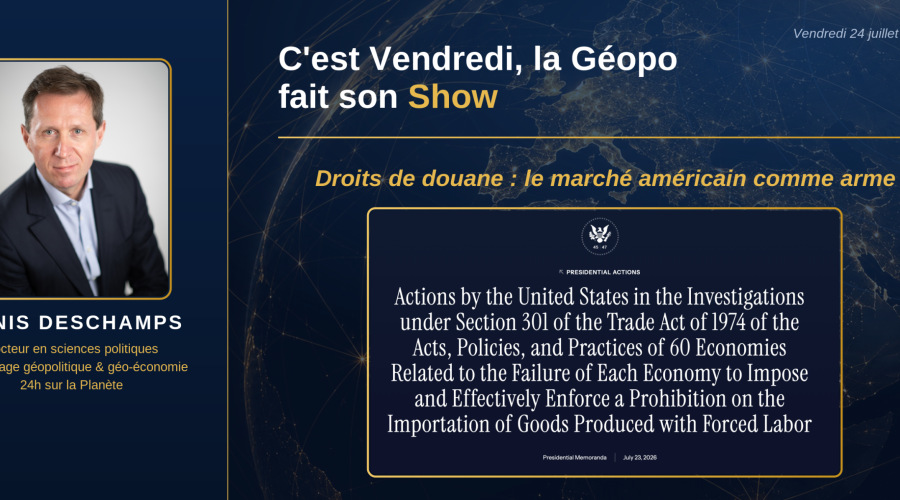 « Le président a reconnu que le marché américain est un atout majeur qu'il peut utiliser auprès de ces pays pour atteindre les objectifs qu'il désire. »